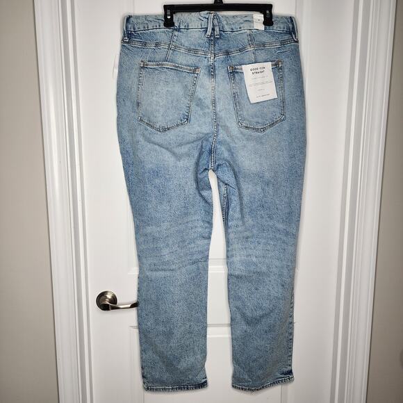18 Plus | Good American | NWT | Good Icon Straight Jeans | MSRP $169 - Picture 4 of 5
